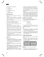 Предварительный просмотр 12 страницы Bosch TDS-2568 Operating Instructions Manual