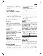 Предварительный просмотр 47 страницы Bosch TDS-2568 Operating Instructions Manual