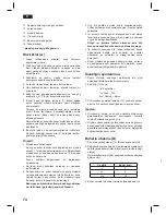 Предварительный просмотр 74 страницы Bosch TDS-2568 Operating Instructions Manual