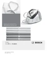 Preview for 1 page of Bosch TDS60 SERIES Operating Instructions Manual