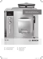 Bosch TES 502 Operating Instructions Manual preview