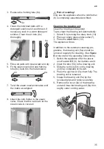 Предварительный просмотр 39 страницы Bosch TES?552 series Instruction Manual