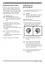 Preview for 45 page of Bosch TES 65539RU Instruction Manual