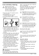 Preview for 49 page of Bosch TES 65539RU Instruction Manual