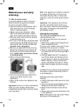 Preview for 18 page of Bosch TES 70129 RW VeroBar Operating Instructions Manual