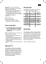 Preview for 23 page of Bosch TES 70129 RW VeroBar Operating Instructions Manual