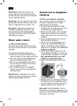 Preview for 80 page of Bosch TES 70129 RW VeroBar Operating Instructions Manual