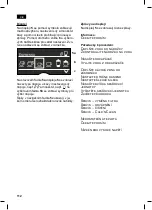 Preview for 116 page of Bosch TES 70129 RW VeroBar Operating Instructions Manual