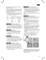 Preview for 101 page of Bosch TES 70321 RW User Manual