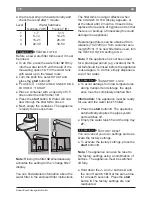 Preview for 16 page of Bosch TES 716 Series Operating Instructions Manual