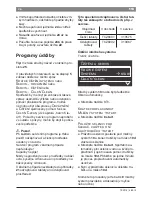 Preview for 113 page of Bosch TES 716 Series Operating Instructions Manual