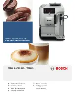 Preview for 1 page of Bosch TES?803 SERIES Instruction Manual