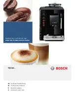 Bosch tes50159de Instruction Manual preview