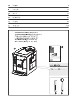 Preview for 2 page of Bosch TES502 series Instruction Manual