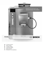 Bosch TES506 series Instruction Manual preview