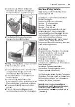 Предварительный просмотр 25 страницы Bosch TES80359DE Instruction Manual