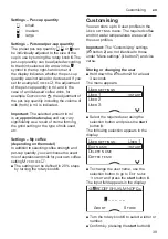 Предварительный просмотр 43 страницы Bosch TES80359DE Instruction Manual