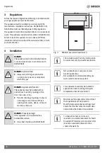 Preview for 8 page of Bosch TF250 Installation Manual And Operating Instructions