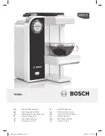Bosch THD20 Series Operating Instructions Manual preview