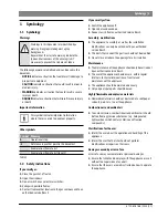 Preview for 3 page of Bosch THERM 1000 O Installation And Use Manual