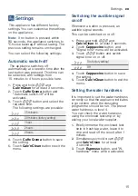 Preview for 15 page of Bosch TIS3.1 Series Instruction Manual