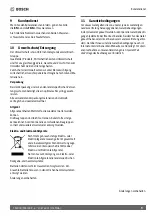 Preview for 9 page of Bosch TR4000 Installation And Operating Instructions Manual