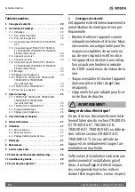 Preview for 20 page of Bosch TR4000 Installation And Operating Instructions Manual