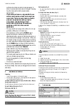 Preview for 6 page of Bosch Tronic 1500 TOR Installation And Operating Instructions Manual