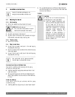 Предварительный просмотр 8 страницы Bosch Tronic 3000T ES 2.5 Installation Manual And Operating Instructions