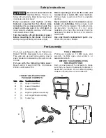 Preview for 2 page of Bosch TS2000 Operating/Safety Instructions Manual