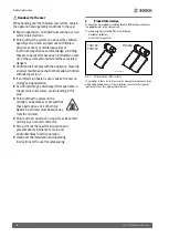 Preview for 4 page of Bosch TSS Series Installation And Maintenance Instructions Manual