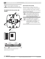 Preview for 6 page of Bosch TSTBM3H2CPH6W-A Installation Manual