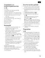 Preview for 13 page of Bosch TTA 2009 Instructions For Use Manual