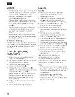 Preview for 16 page of Bosch TTA 2009 Instructions For Use Manual