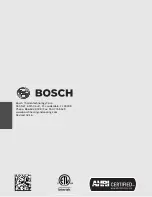 Preview for 36 page of Bosch TW Series Installation, Operation And Maintenance Manual