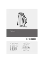 Preview for 1 page of Bosch TWK6..V Operating Instructions Manual