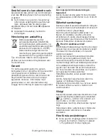 Preview for 12 page of Bosch TWK6001 Operating Instructions Manual