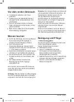 Preview for 5 page of Bosch TWK7801 Operating Instructions Manual