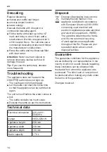 Preview for 16 page of Bosch TWK79B05 Instruction Manual