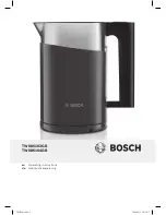 Bosch TWK86103GB Operating Instructions Manual предпросмотр