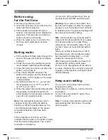 Preview for 5 page of Bosch TWK86103GB Operating Instructions Manual