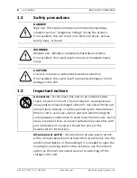 Предварительный просмотр 8 страницы Bosch UML-193-90 User Manual