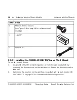 Preview for 14 page of Bosch UMM-LW-20B Mounting Manual