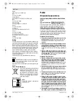 Preview for 82 page of Bosch Uneo Maxx Original Instructions Manual