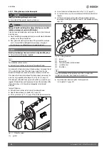 Предварительный просмотр 22 страницы Bosch Uni Condens 8000 F Installation And Maintenance Instructions Manual