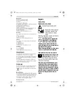 Предварительный просмотр 11 страницы Bosch Universal Aquatak 125 Original Instructions Manual