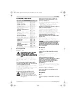 Предварительный просмотр 231 страницы Bosch Universal Aquatak 125 Original Instructions Manual