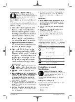 Preview for 17 page of Bosch Universal HedgePole 18 Original Instructions Manual