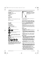 Preview for 14 page of Bosch UniversalChainPole 18 Original Instructions Manual
