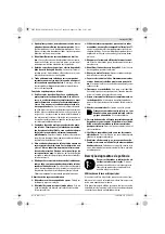 Предварительный просмотр 39 страницы Bosch UniversalCirc 12 Original Instructions Manual